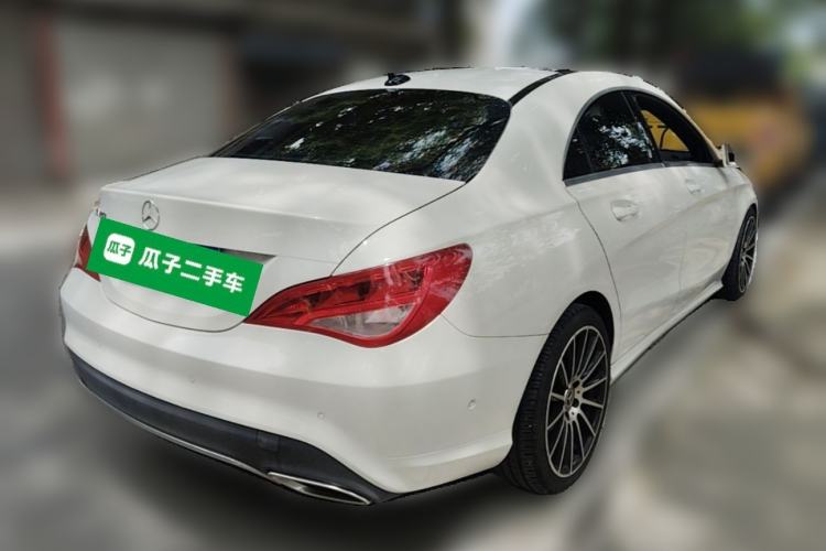 Used Mercedes-Benz CLA 2017 CLA 200 Sport Edition Rear Right 45 Deg