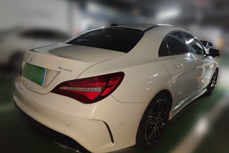 Used Mercedes-Benz CLA 2017 CLA 220 4MATIC Rear Right 45 Deg