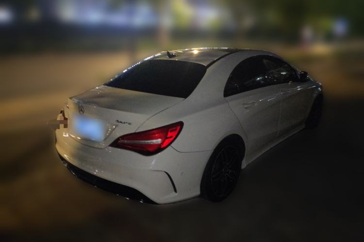 Used Mercedes-Benz CLA 2017 CLA 220 4MATIC Rear Right 45 Deg