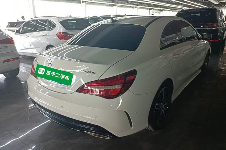 Used Mercedes-Benz CLA 2017 CLA 220 4MATIC Rear Right 45 Deg