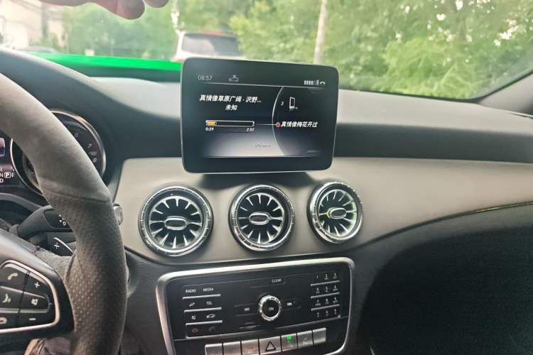 Used Mercedes-Benz CLA 2018 CLA 200 Sport Edition Audio And AC Panel