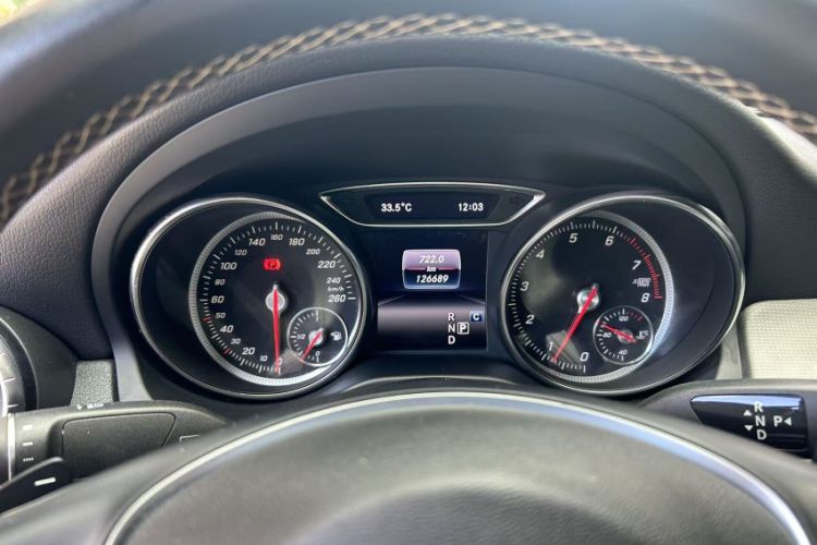 Used Mercedes-Benz CLA 2018 CLA 200 Style Edition Odometer Close Up