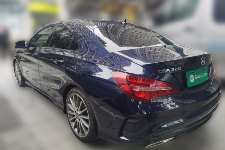 Used Mercedes-Benz CLA 2018 CLA 220 4MATIC Rear Left 45 Deg