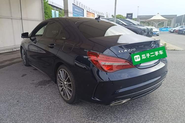 Used Mercedes-Benz CLA 2018 CLA 220 4MATIC Rear Left 45 Deg