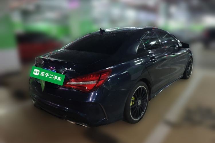 Used Mercedes-Benz CLA 2018 CLA 220 4MATIC Rear Right 45 Deg
