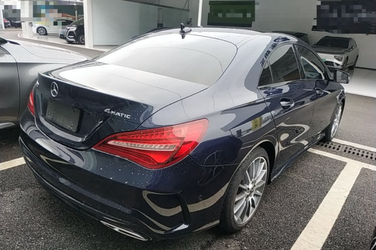 Used Mercedes-Benz CLA 2018 CLA 220 4MATIC Rear Right 45 Deg