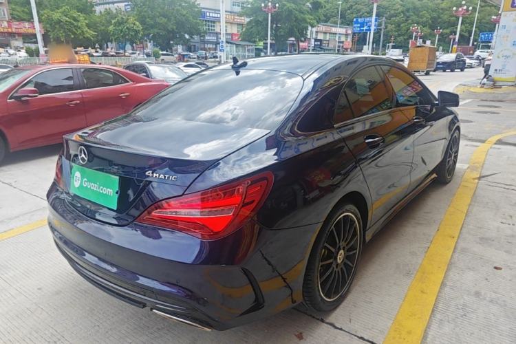 Used Mercedes-Benz CLA 2018 CLA 220 4MATIC Rear Right 45 Deg