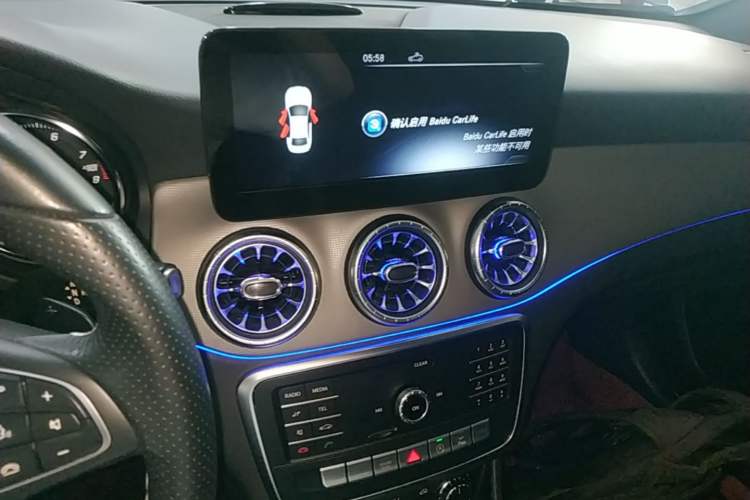 Used Mercedes-Benz CLA 2018 CLA 200 Sport Edition Audio And AC Panel