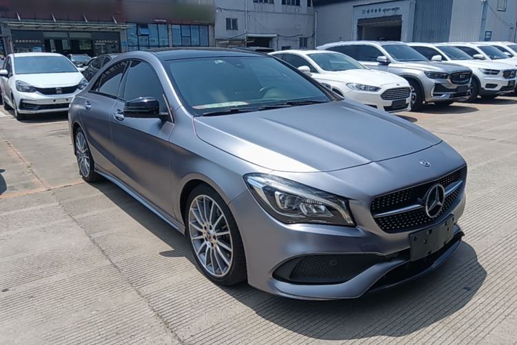 Used Mercedes-Benz CLA 2018 CLA 220 4MATIC Front Right 45 Deg