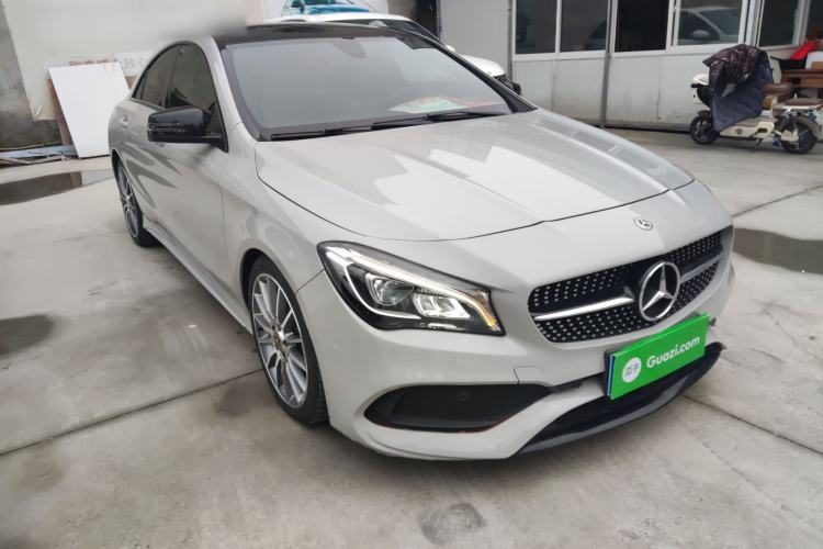 Used Mercedes-Benz CLA 2018 CLA 220 4MATIC Front Right 45 Deg