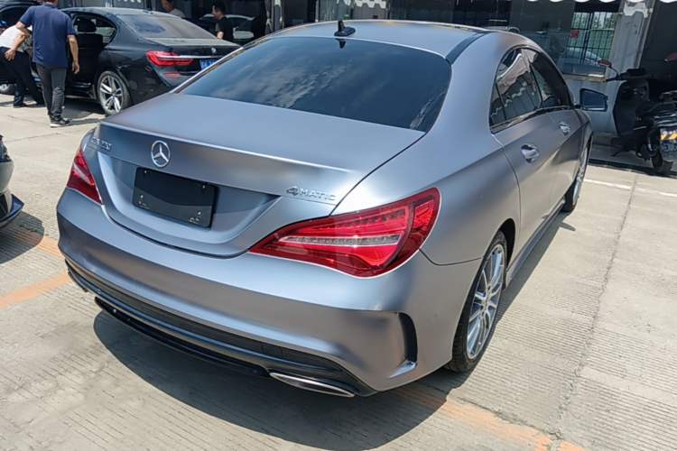 Used Mercedes-Benz CLA 2018 CLA 220 4MATIC Rear Right 45 Deg