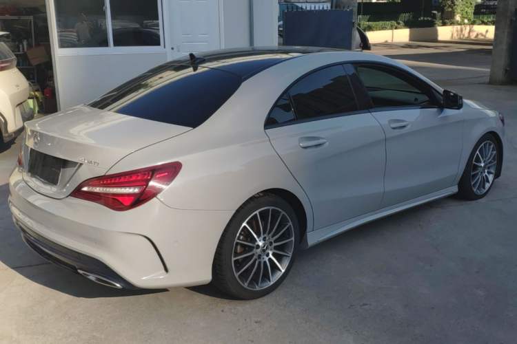 Used Mercedes-Benz CLA 2018 CLA 220 4MATIC Rear Right 45 Deg