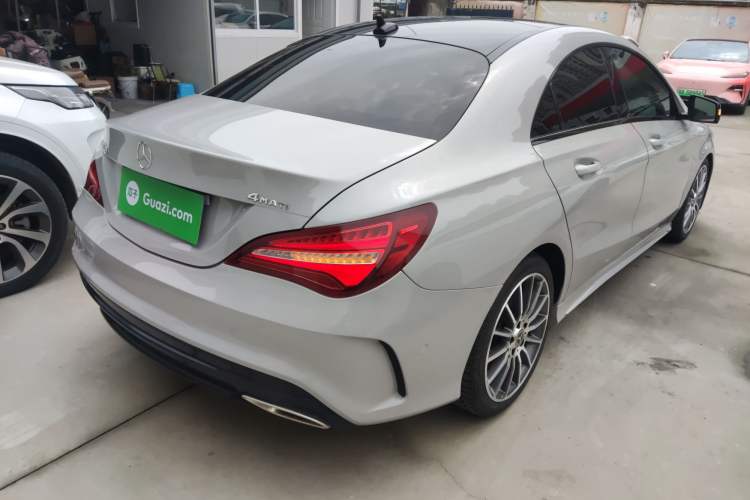 Used Mercedes-Benz CLA 2018 CLA 220 4MATIC Rear Right 45 Deg
