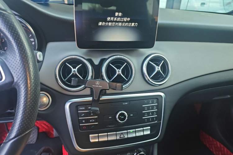Used Mercedes-Benz CLA 2018 CLA 200 Sport Edition Audio And AC Panel