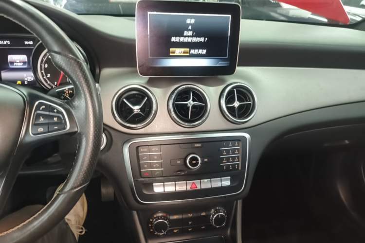 Used Mercedes-Benz CLA 2018 CLA 200 Sport Edition Audio And AC Panel