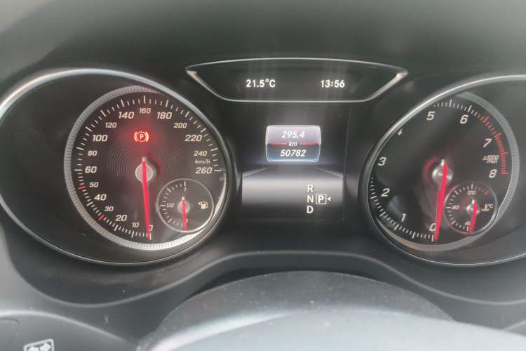 Used Mercedes-Benz CLA 2018 CLA 200 Style Edition Odometer Close Up