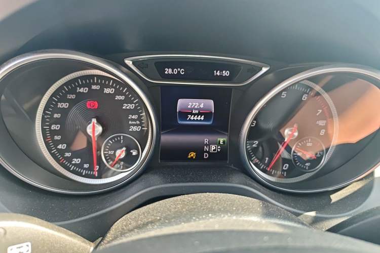 Used Mercedes-Benz CLA 2018 CLA 200 Style Edition Odometer Close Up