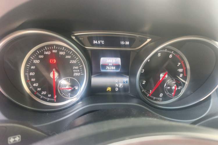 Used Mercedes-Benz CLA 2018 CLA 200 Sport Edition Odometer Close Up