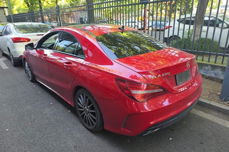 Used Mercedes-Benz CLA 2018 CLA 220 4MATIC Rear Left 45 Deg