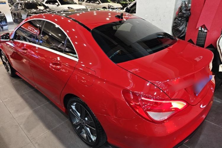 Used Mercedes-Benz CLA 2018 CLA 200 Sport Edition Rear Left 45 Deg