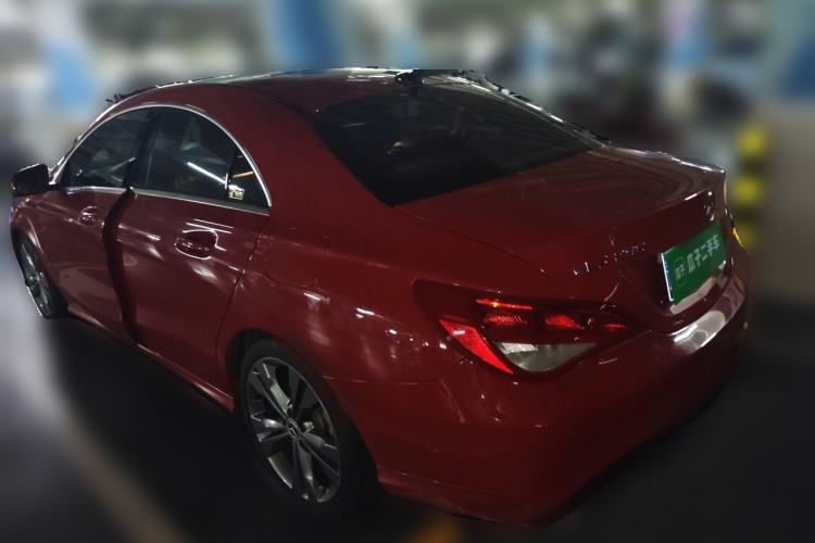 Used Mercedes-Benz CLA 2018 CLA 200 Sport Edition Rear Left 45 Deg