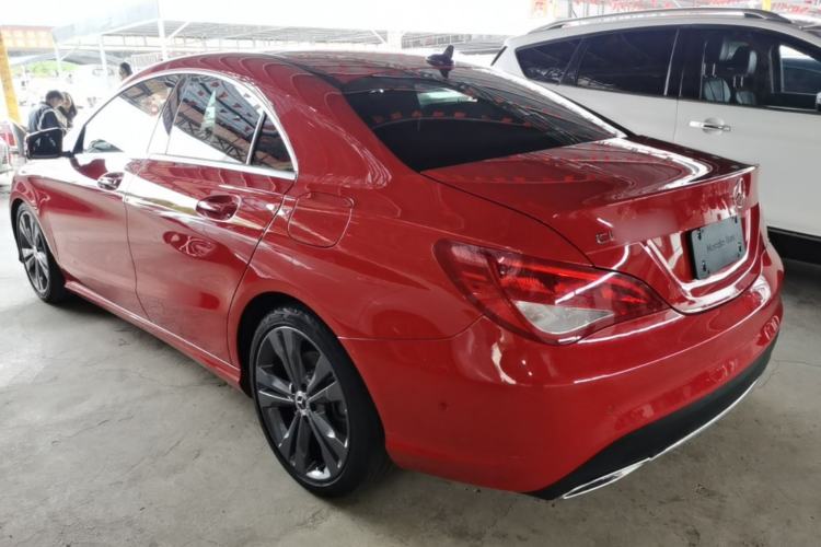 Used Mercedes-Benz CLA 2018 CLA 200 Sport Edition Rear Left 45 Deg