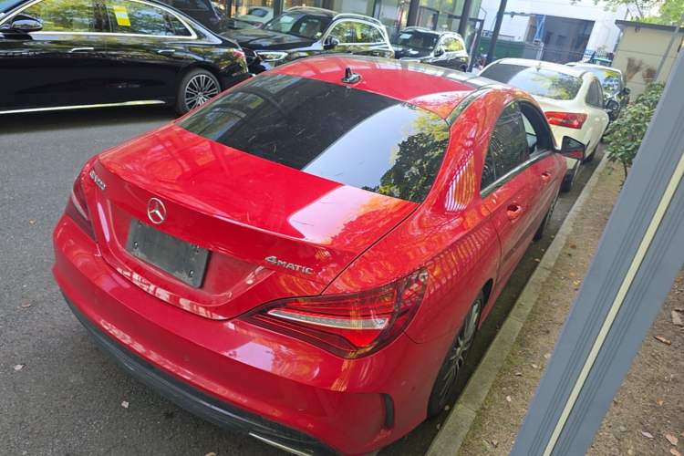 Used Mercedes-Benz CLA 2018 CLA 220 4MATIC Rear Right 45 Deg