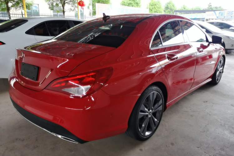 Used Mercedes-Benz CLA 2018 CLA 200 Sport Edition Rear Right 45 Deg
