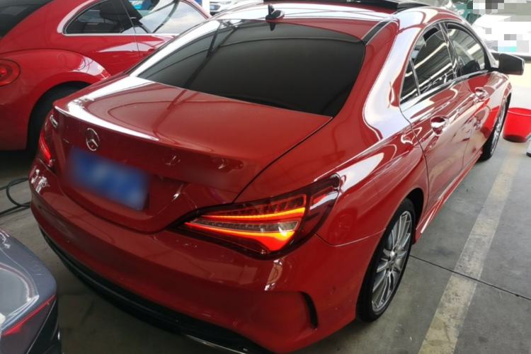 Used Mercedes-Benz CLA 2018 CLA 220 4MATIC Rear Right 45 Deg
