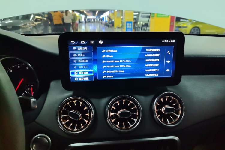 Used Mercedes-Benz CLA 2018 CLA 200 Sport Edition Audio And AC Panel