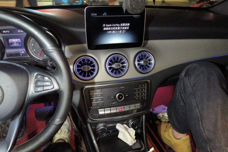 Used Mercedes-Benz CLA 2018 CLA 200 Style Edition Audio And AC Panel