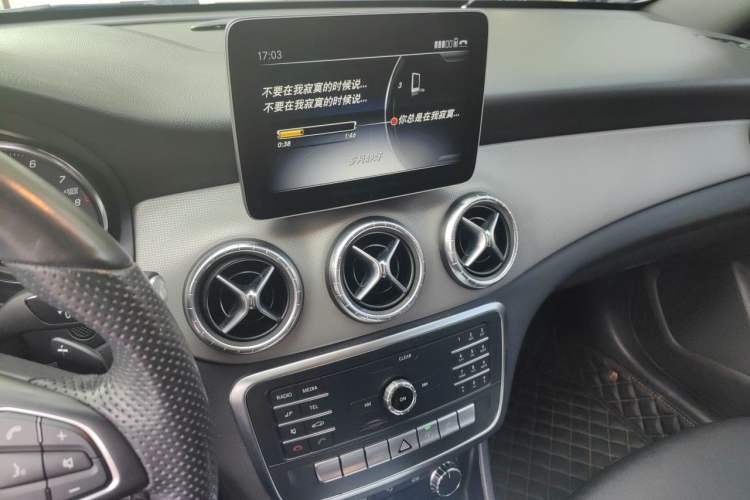 Used Mercedes-Benz CLA 2018 CLA 200 Sport Edition Audio And AC Panel