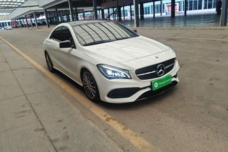 Used Mercedes-Benz CLA 2018 CLA 220 4MATIC Front Right 45 Deg