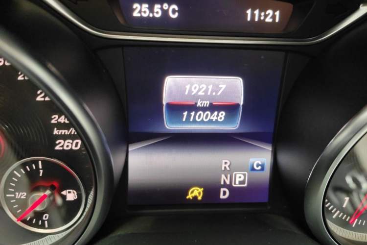 Used Mercedes-Benz CLA 2018 CLA 200 Style Edition Odometer Close Up