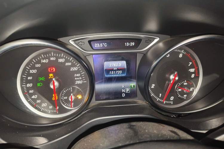 Used Mercedes-Benz CLA 2018 CLA 200 Sport Edition Odometer Close Up