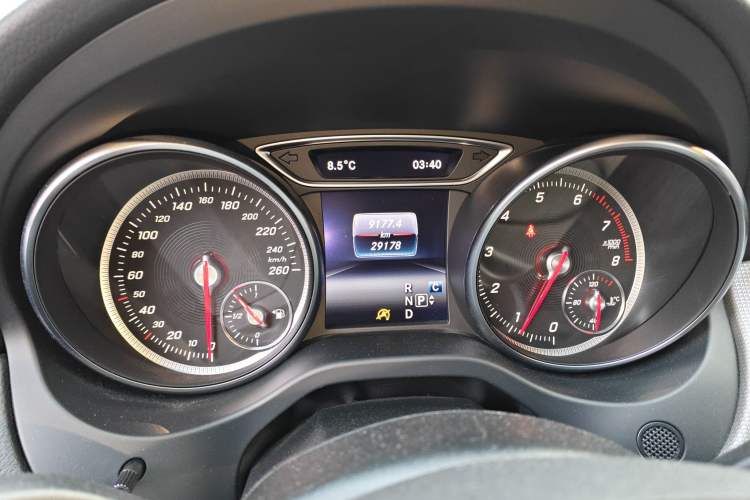 Used Mercedes-Benz CLA 2018 CLA 200 Style Edition Odometer Close Up