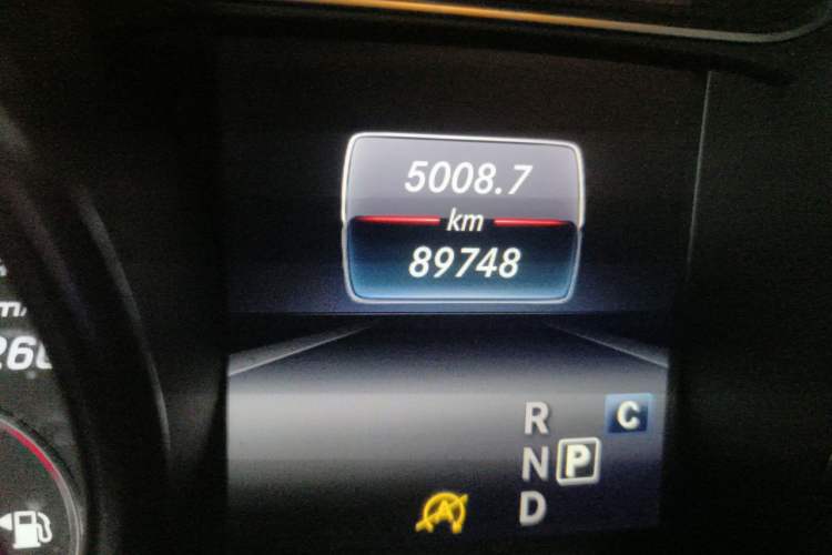 Used Mercedes-Benz CLA 2018 CLA 200 Style Edition Odometer Close Up