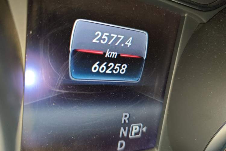 Used Mercedes-Benz CLA 2018 CLA 200 Style Edition Odometer Close Up