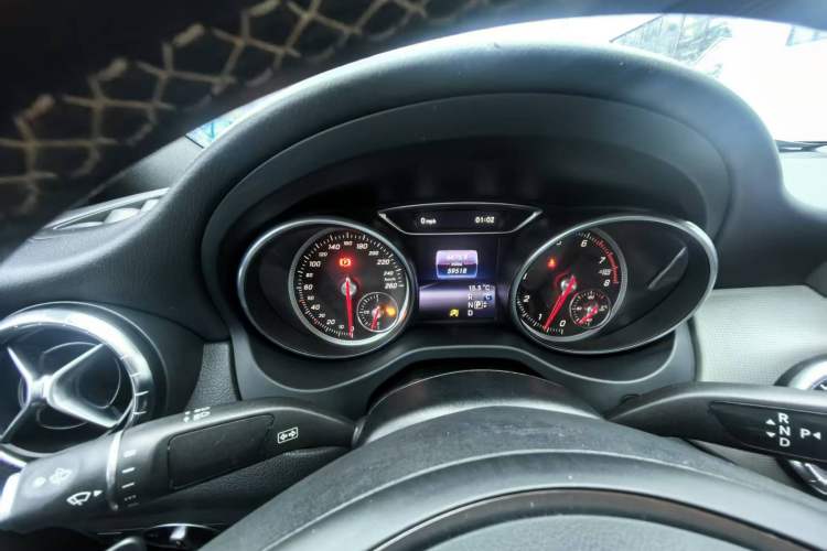 Used Mercedes-Benz CLA 2018 CLA 200 Style Edition Odometer Close Up