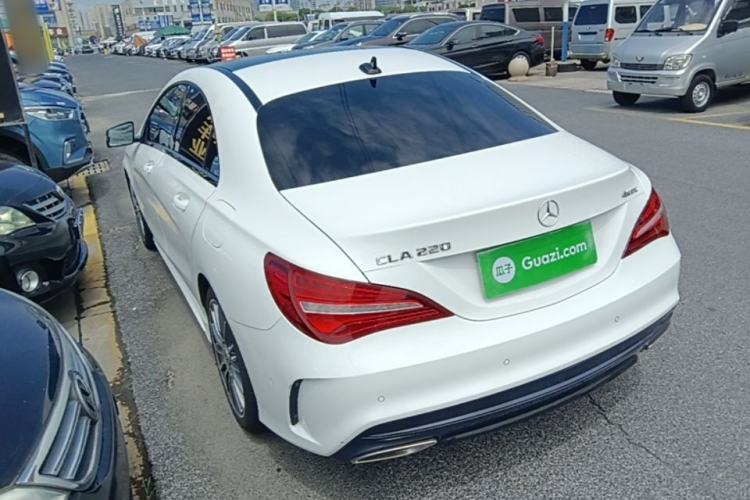 Used Mercedes-Benz CLA 2018 CLA 220 4MATIC Rear Left 45 Deg