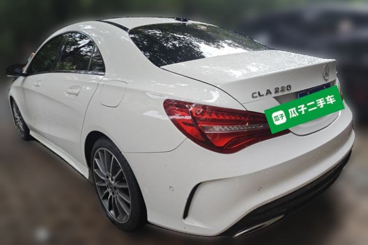 Used Mercedes-Benz CLA 2018 CLA 220 4MATIC Rear Left 45 Deg