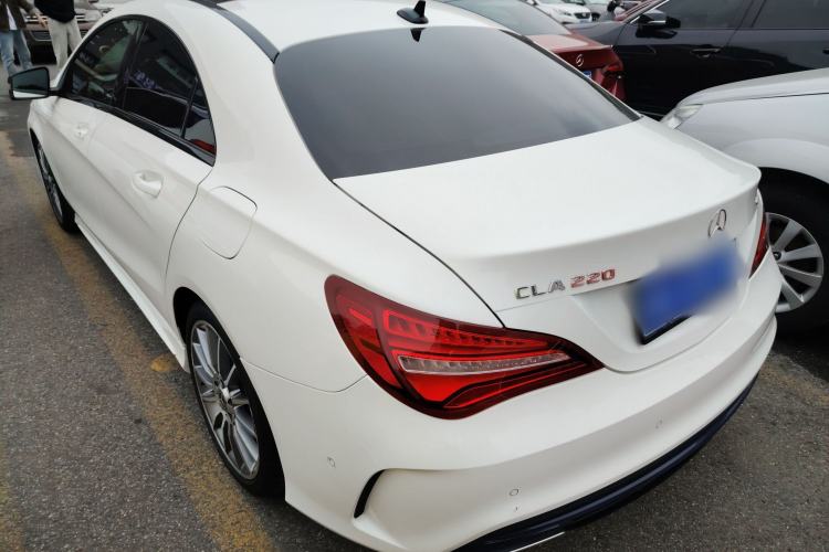 Used Mercedes-Benz CLA 2018 CLA 220 4MATIC Rear Left 45 Deg