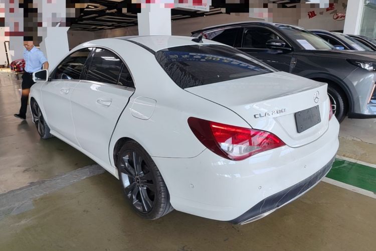 Used Mercedes-Benz CLA 2018 CLA 200 Sport Edition Rear Left 45 Deg
