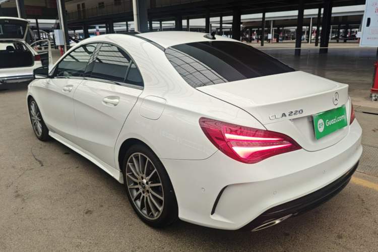 Used Mercedes-Benz CLA 2018 CLA 220 4MATIC Rear Left 45 Deg