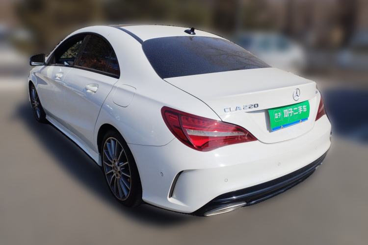 Used Mercedes-Benz CLA 2018 CLA 220 4MATIC Rear Left 45 Deg