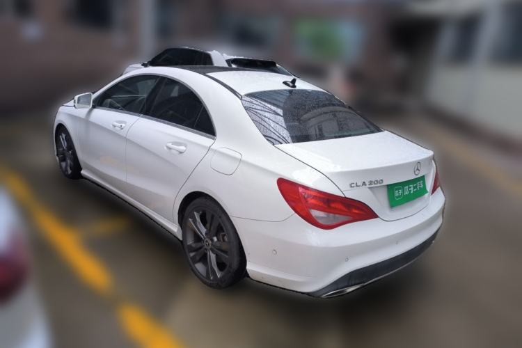Used Mercedes-Benz CLA 2018 CLA 200 Sport Edition Rear Left 45 Deg