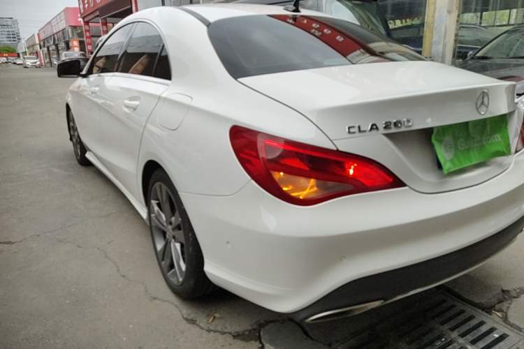 Used Mercedes-Benz CLA 2018 CLA 200 Sport Edition Rear Left 45 Deg