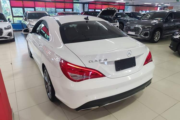 Used Mercedes-Benz CLA 2018 CLA 200 Sport Edition Rear Left 45 Deg