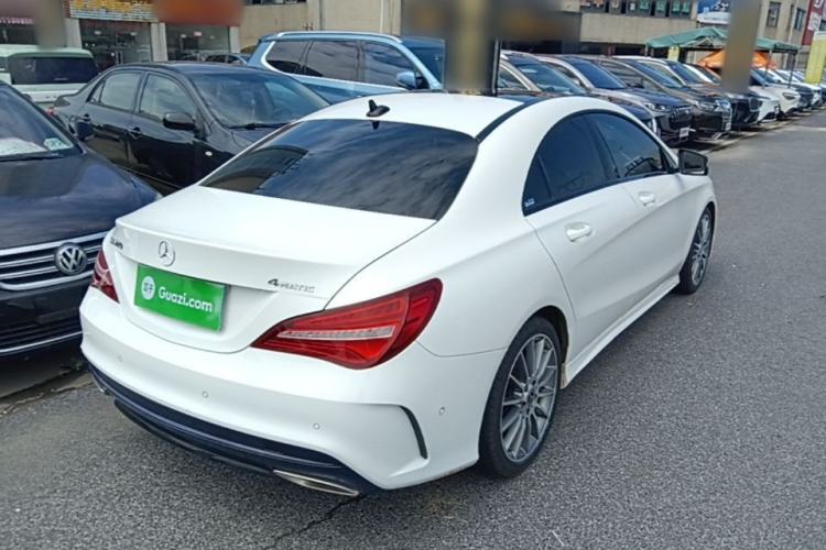 Used Mercedes-Benz CLA 2018 CLA 220 4MATIC Rear Right 45 Deg