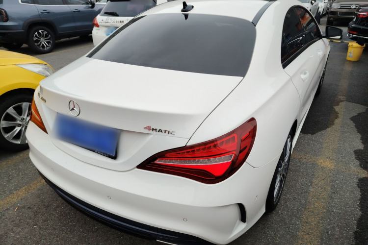 Used Mercedes-Benz CLA 2018 CLA 220 4MATIC Rear Right 45 Deg
